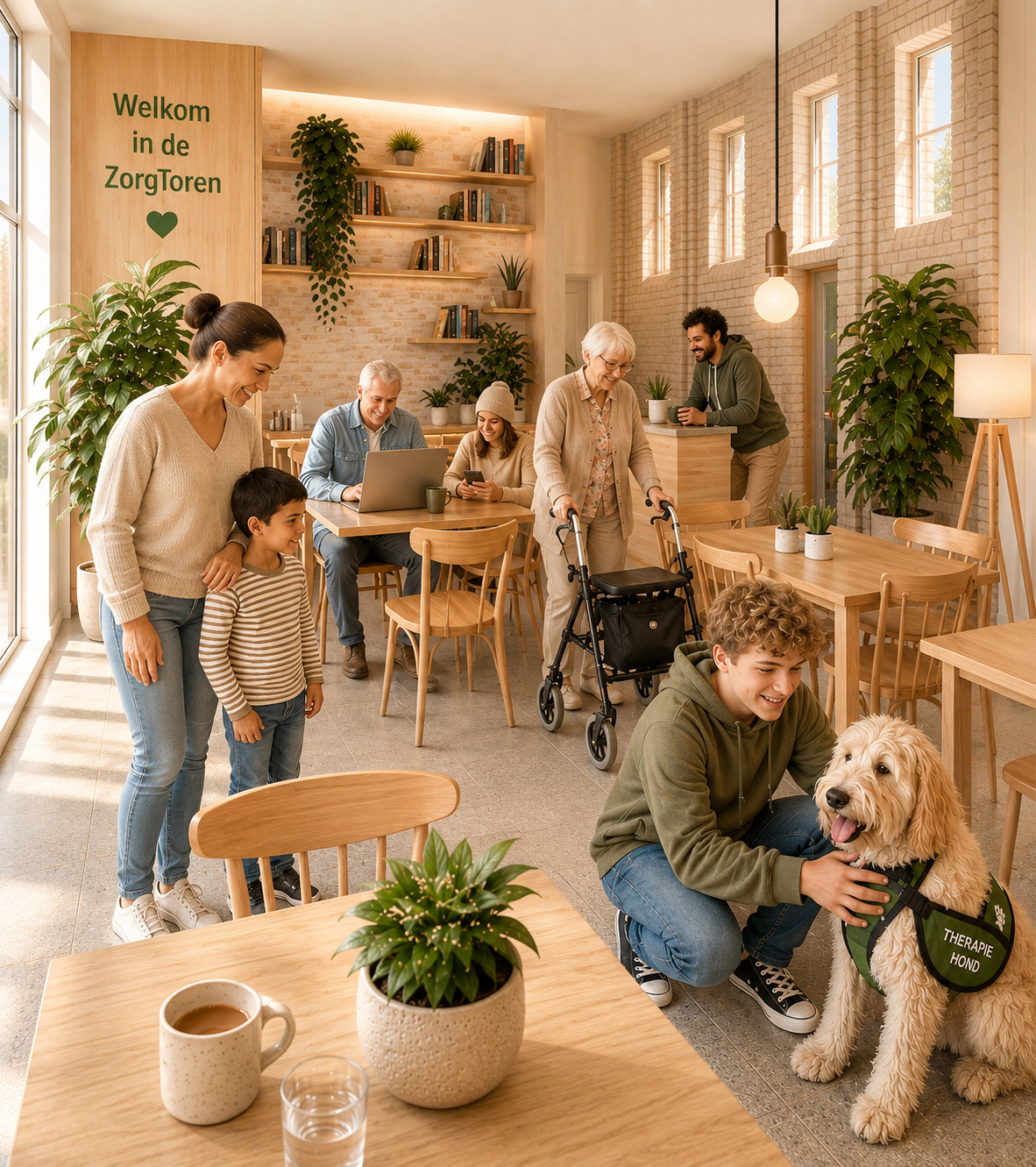 Dorpspunt en Digipunt: koffie, ontmoeting en digitale hulp